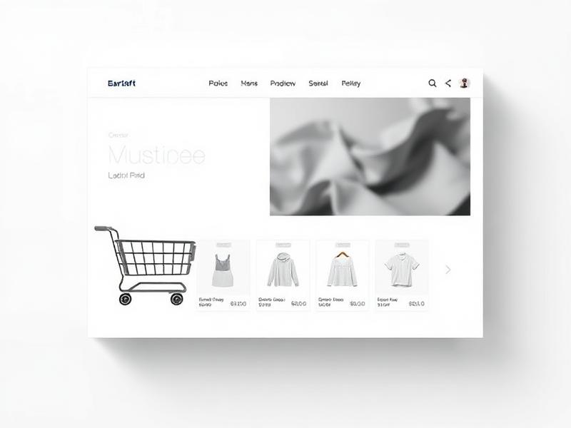 Webshop template preview